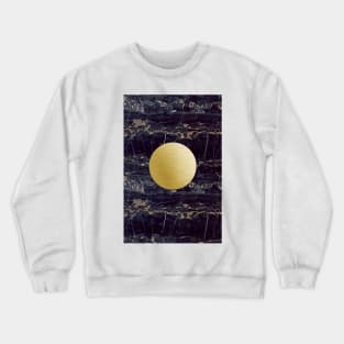 Gold and black granite Crewneck Sweatshirt